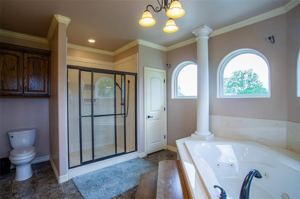 oversized walk-in shower