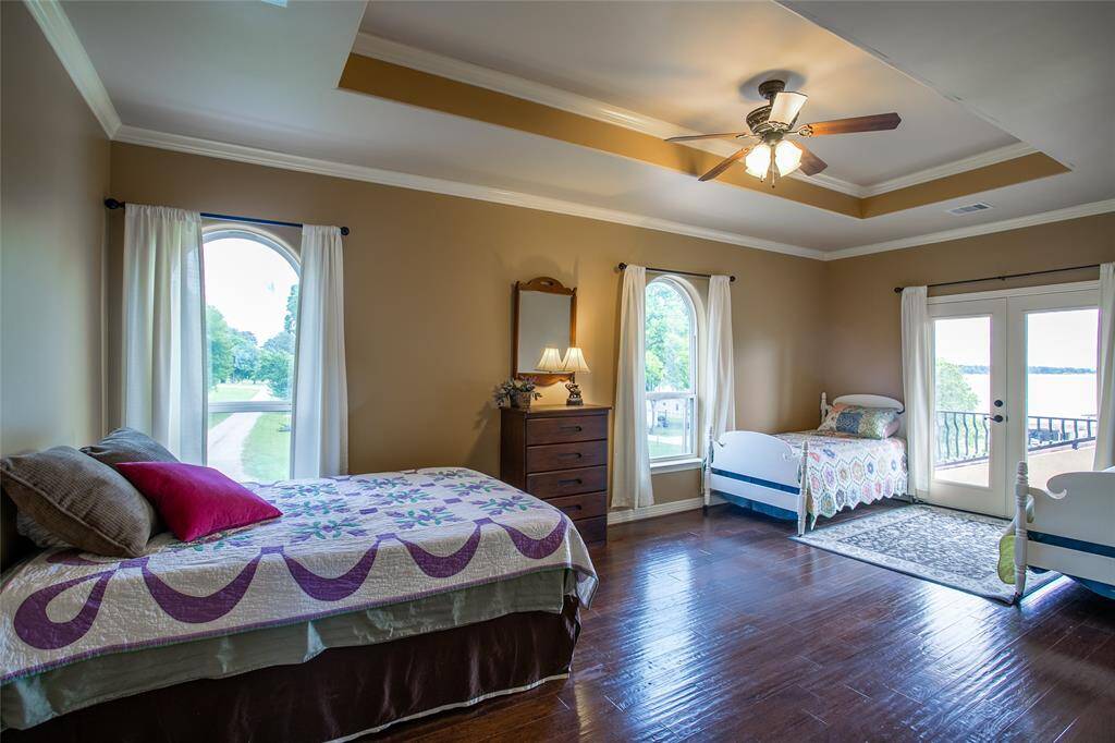 secondary bedroom with private balcony