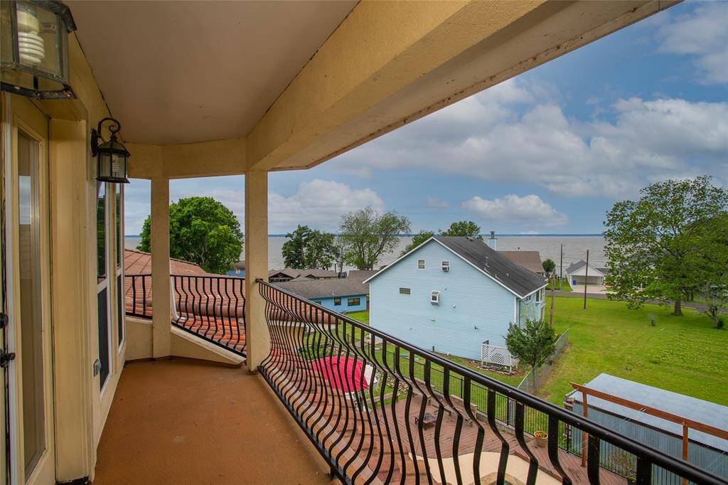 view from a balcony