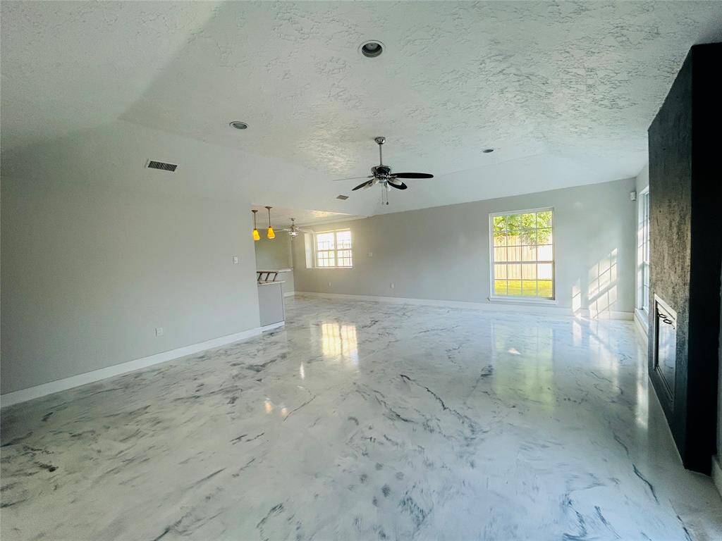 oversize living room.