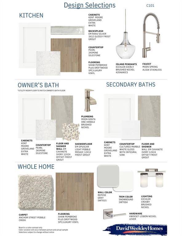 Design Selections