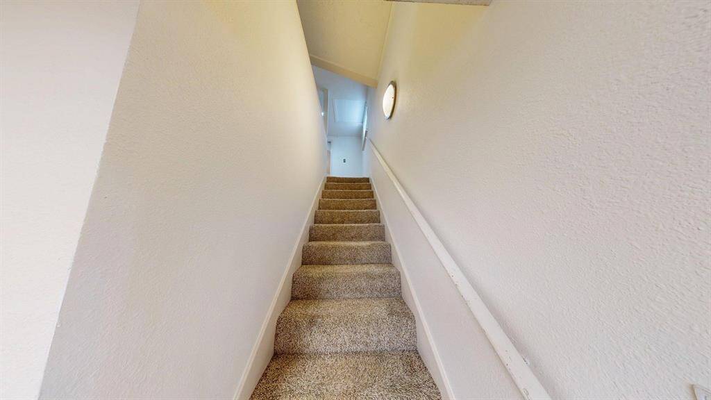 Stairs to the second floor
