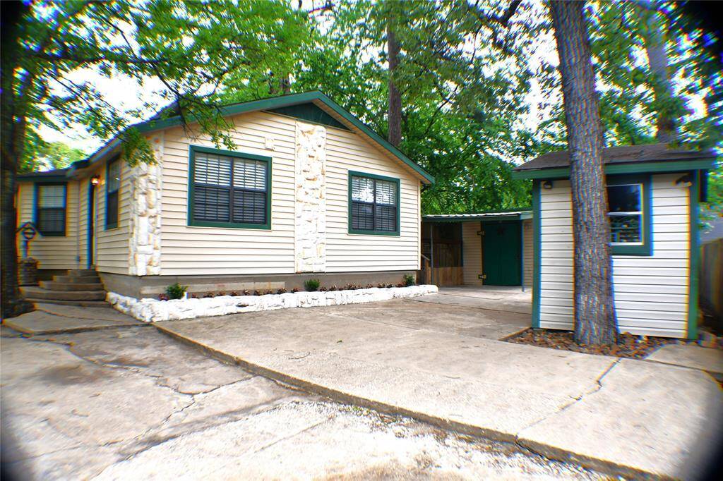 Three storage sheds are located outside and back of your new home.