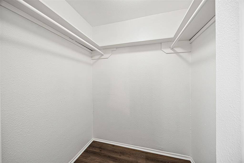 Lots of closet space