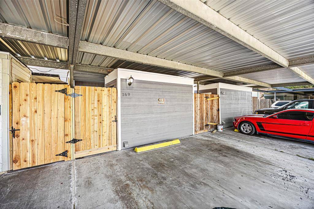 2 car port included with the property