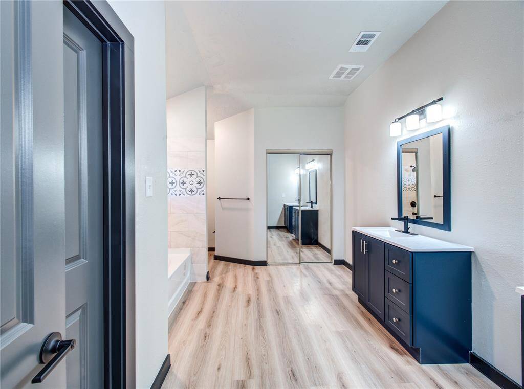 Completely renovated bathroom