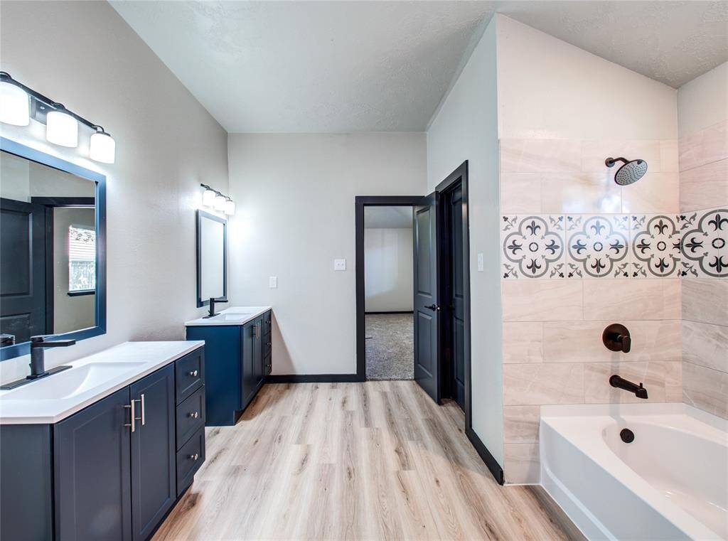 Completely renovated bathroom