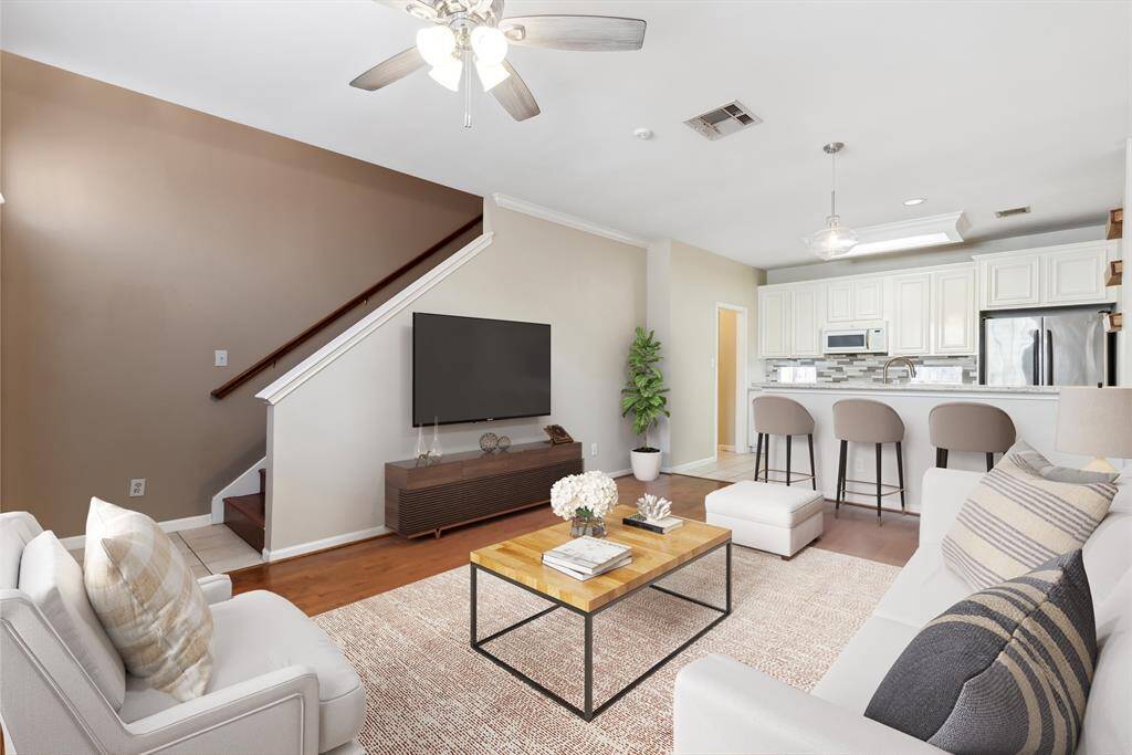 Spacious living area