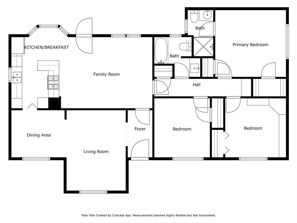 Here's a virtual floorplan for your convenience. There is so much potential here!