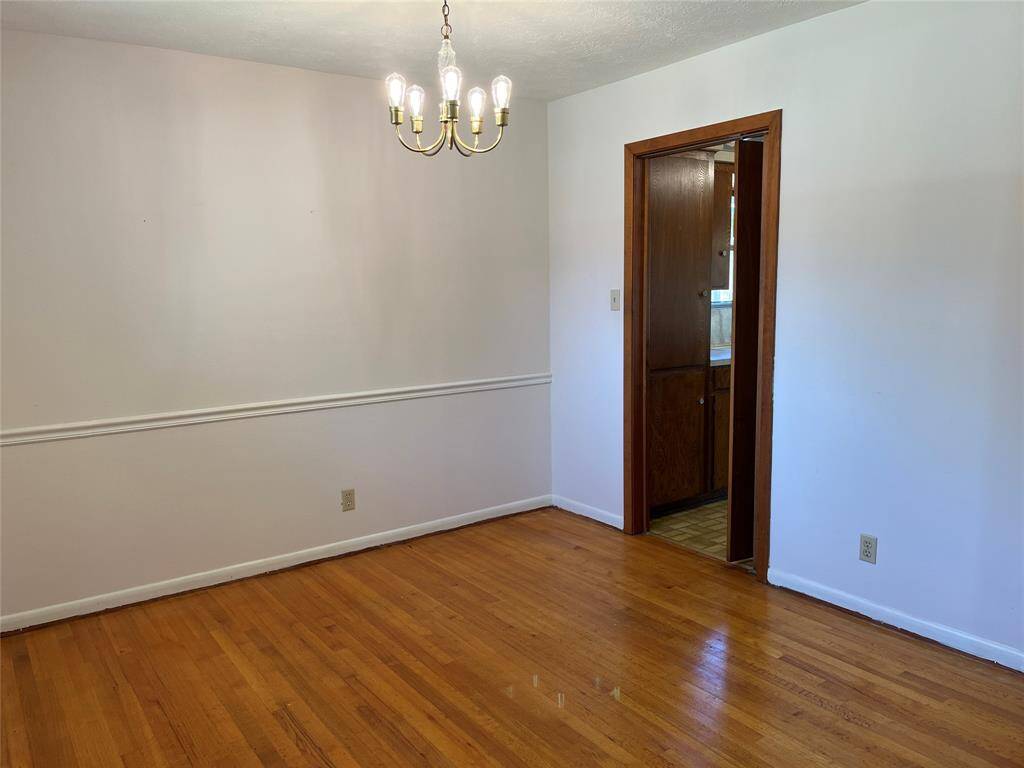 Here's a closer look at the formal dining area. It would also make a great home office.