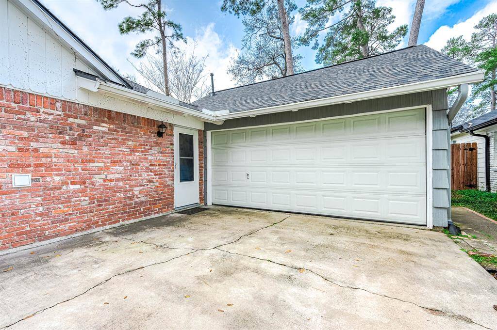 Side entrance to the home from the garage.