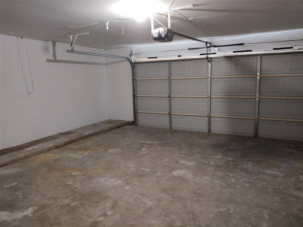 I have a garage door opener.