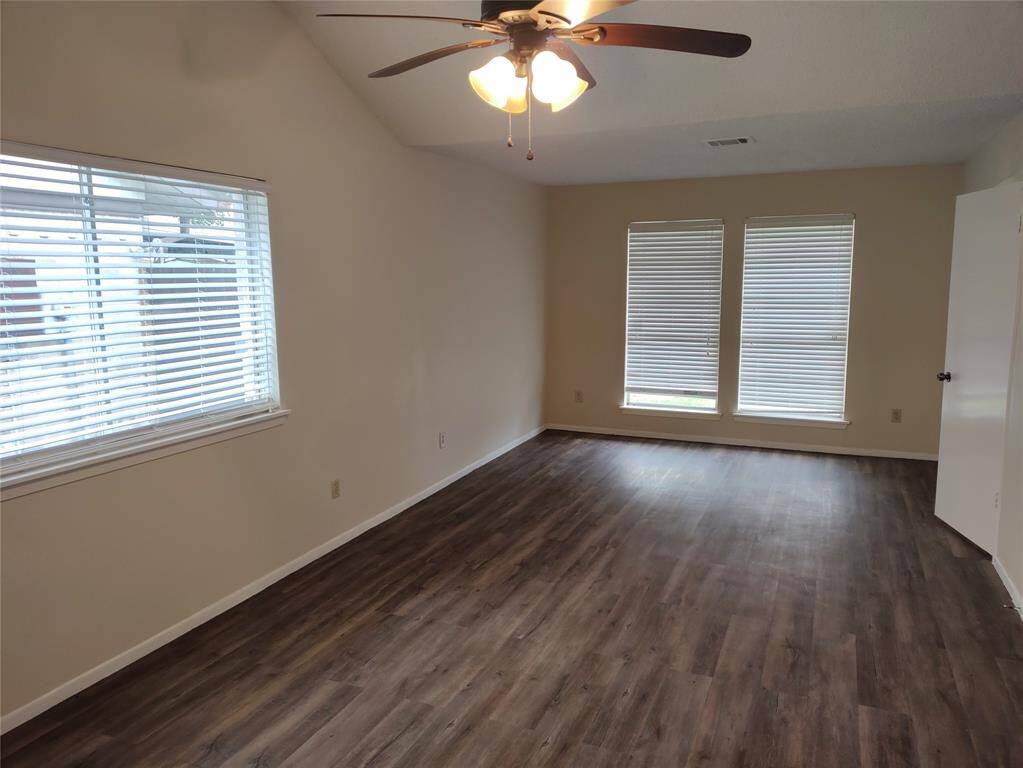 View of the large living room.