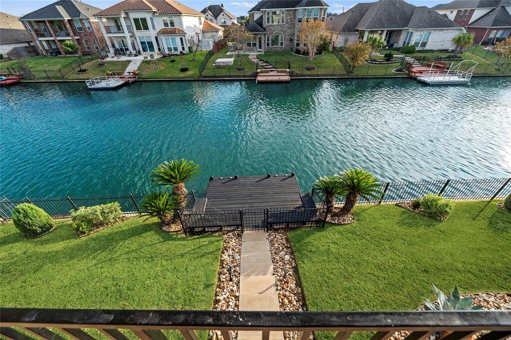 Another view from the upstairs balcony.