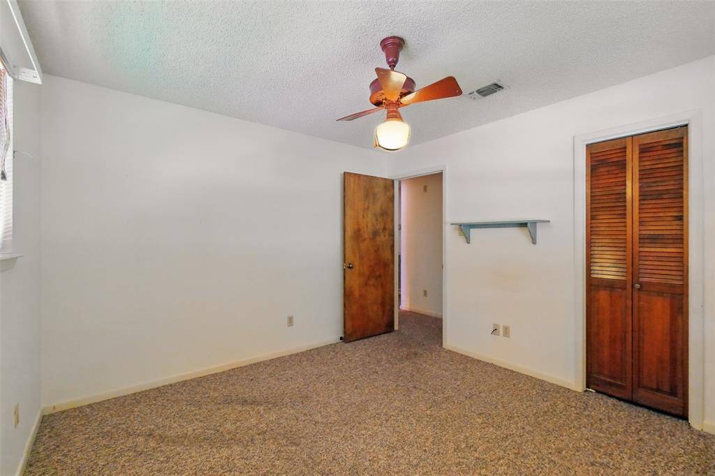 The Third Bedroom 12' x 12' with a Closet.