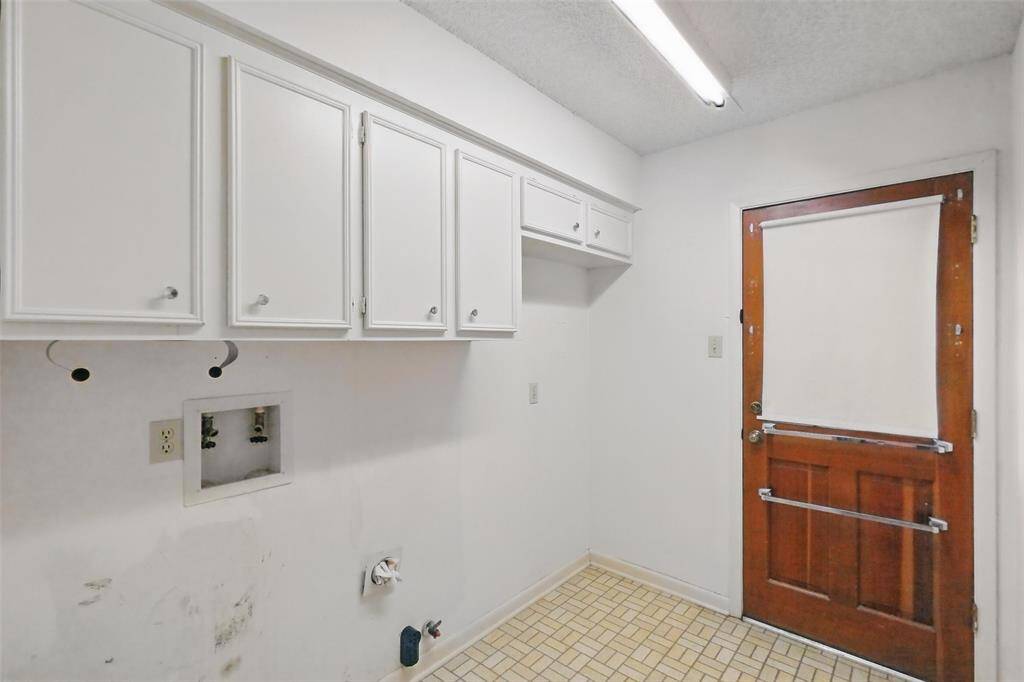 The Utility Room with all desired hookups.