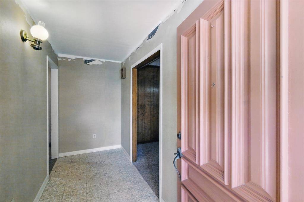 Front door entry view.