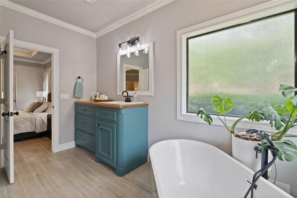 View from your soaking tub.
