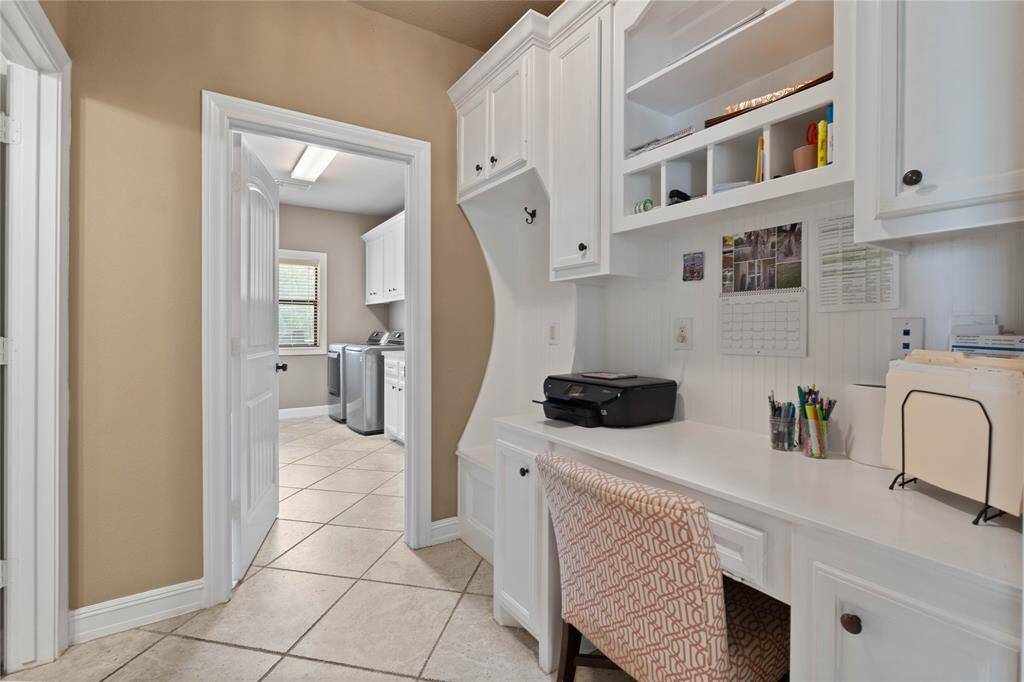 Built ins for office use.