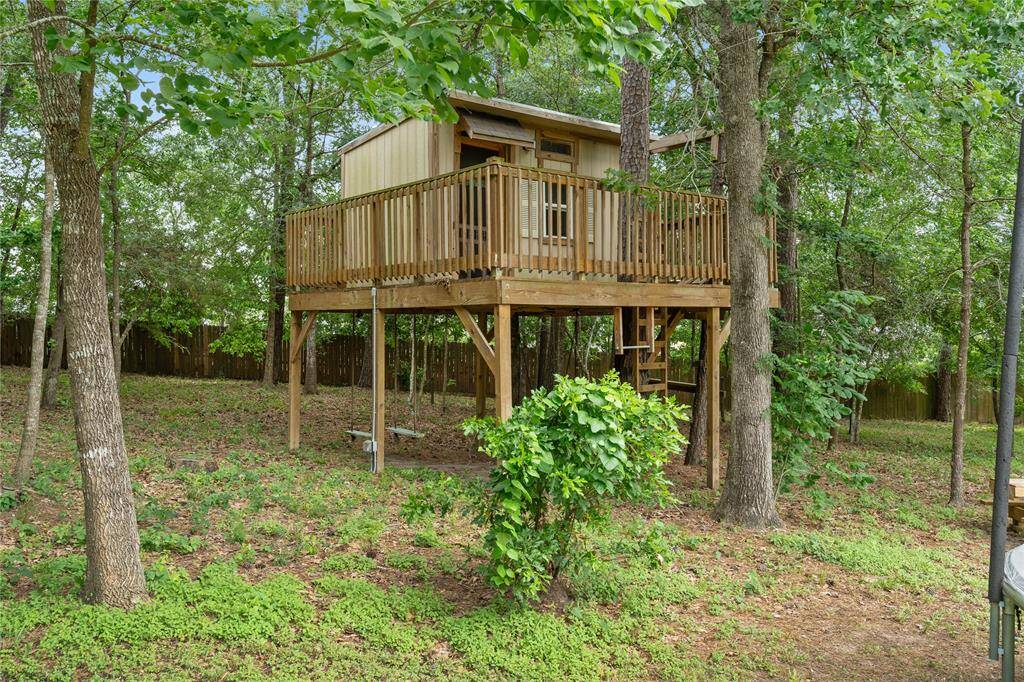 Custom built tree house!