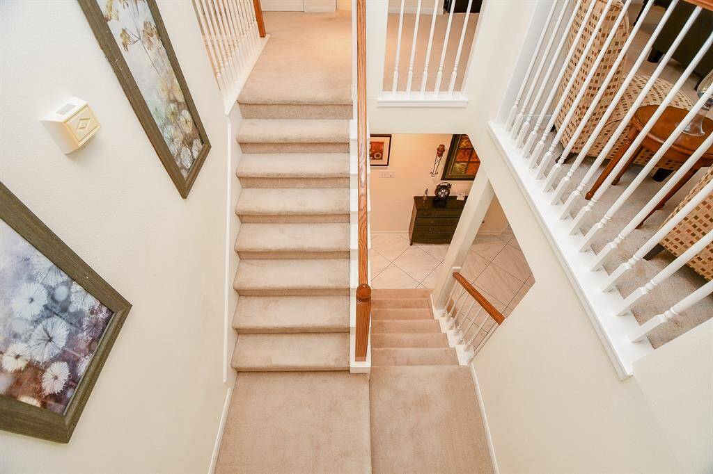 Stairs to upstairs