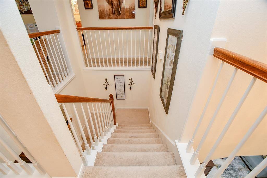 Stairs to upstairs