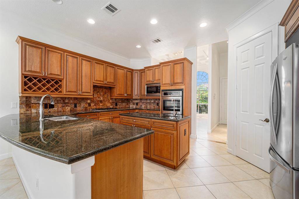 Lots of counter and storage space.