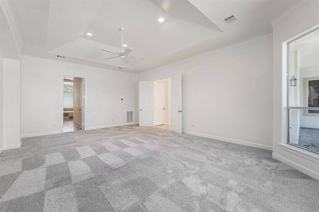 Another view of the large primary suite.