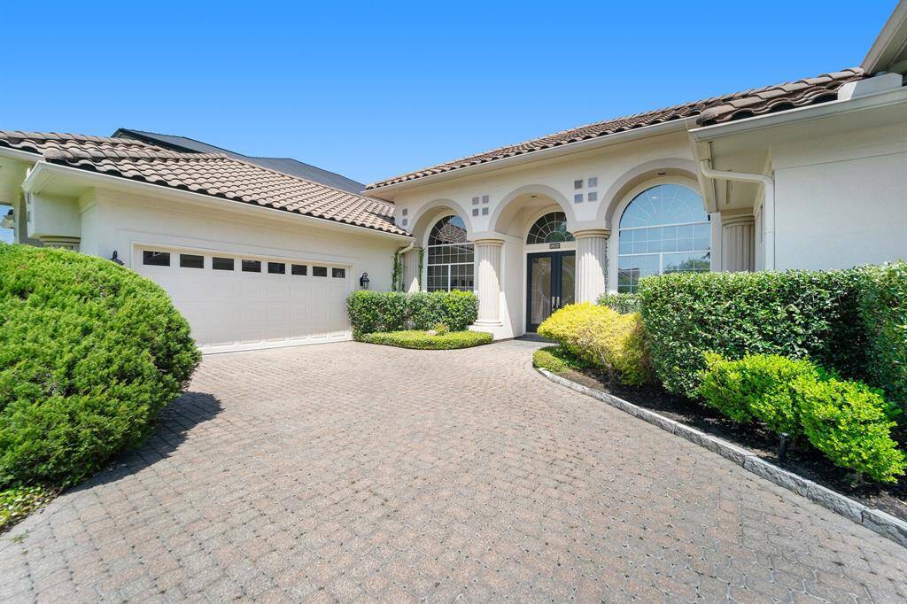 Paved driveway
