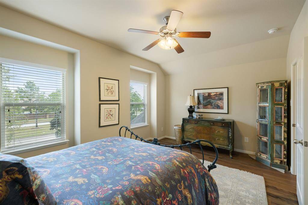 Here's another perspective of this expansive secondary bedroom.