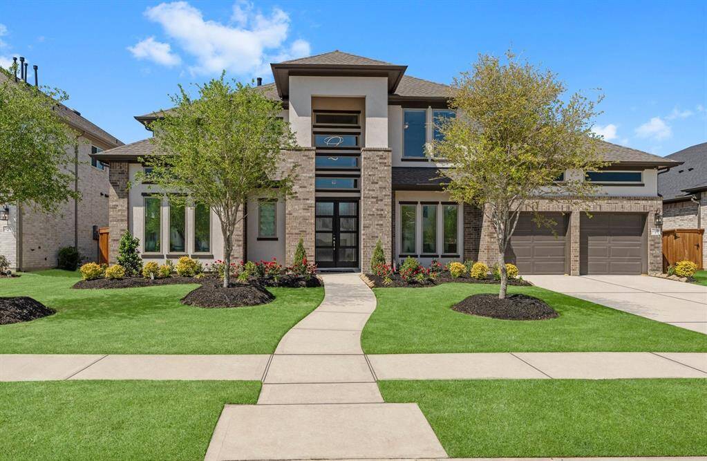 20406 Cantera Pointe Drive is a Newly Built Stunning Architectural Masterpiece in Exceptional Condition!