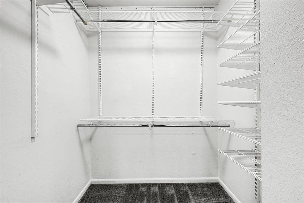 huge walk in closet