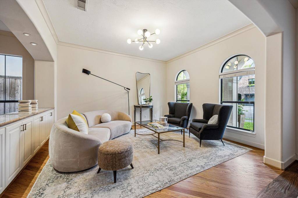 Lovely Formal Living at the front of the home