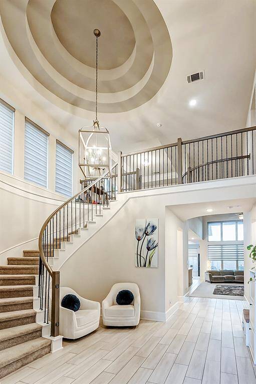 Signature Rotunda that defines the stairwell curvature