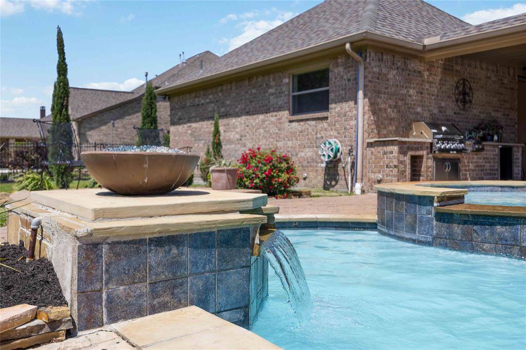 Savor the tranquil ambiance by the pool.