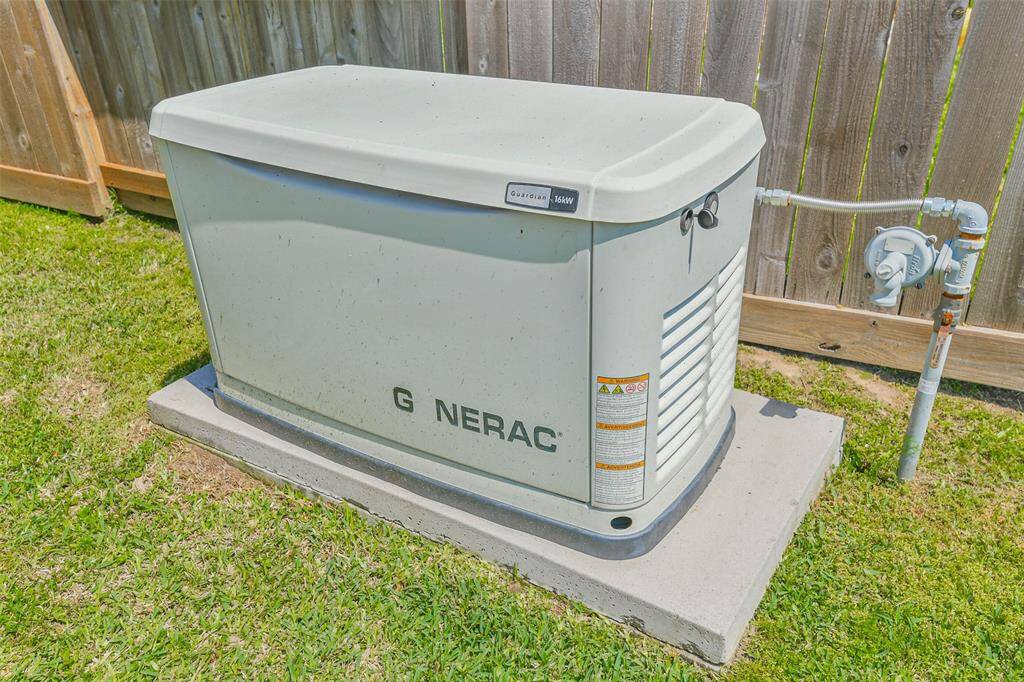 Reliable whole-home generator ensures uninterrupted power during outages.