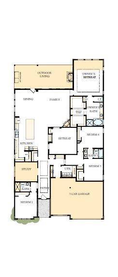 The success of a floorplan is the way you can move through it…You’ll be amazed at how well this home lives…We call it traffic patterns.