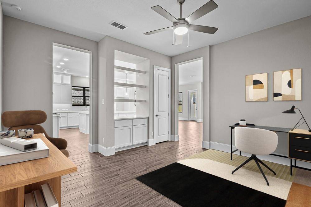 Virtually staged to give you the visual you need to see furniture placement and how the home can live.
