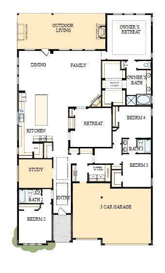 The success of a floor plan is the way you can move through it…You’ll be amazed at how well this home lives…We call it traffic patterns.