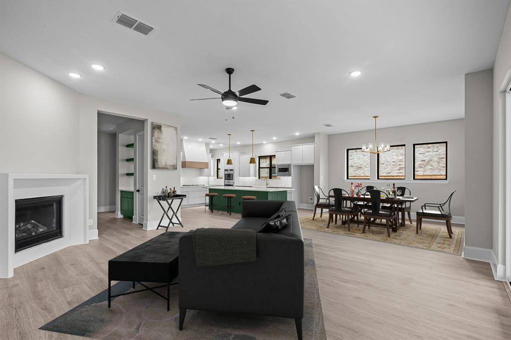 Virtually staged to give you the visual you need to see furniture placement and how the home can live.