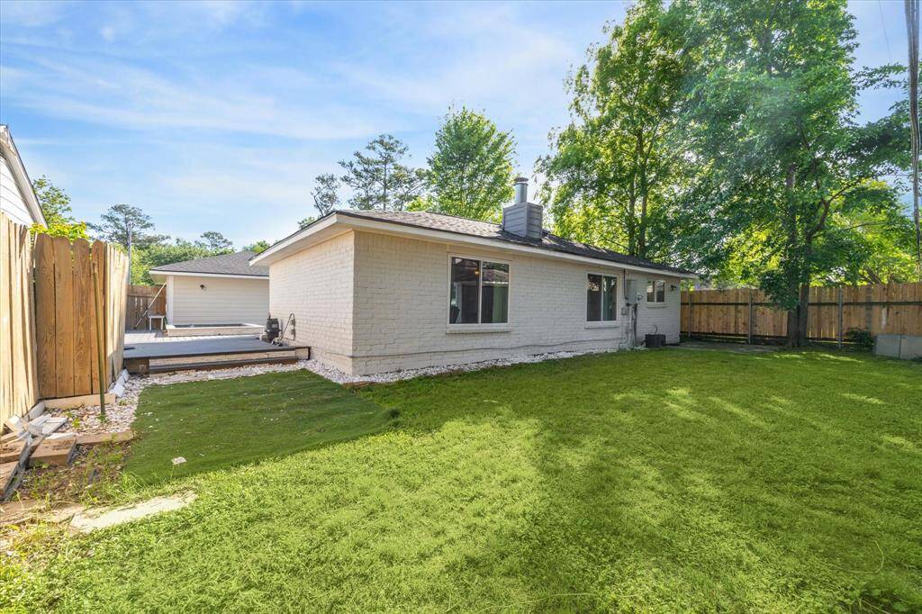 Yard space for the kids and dog