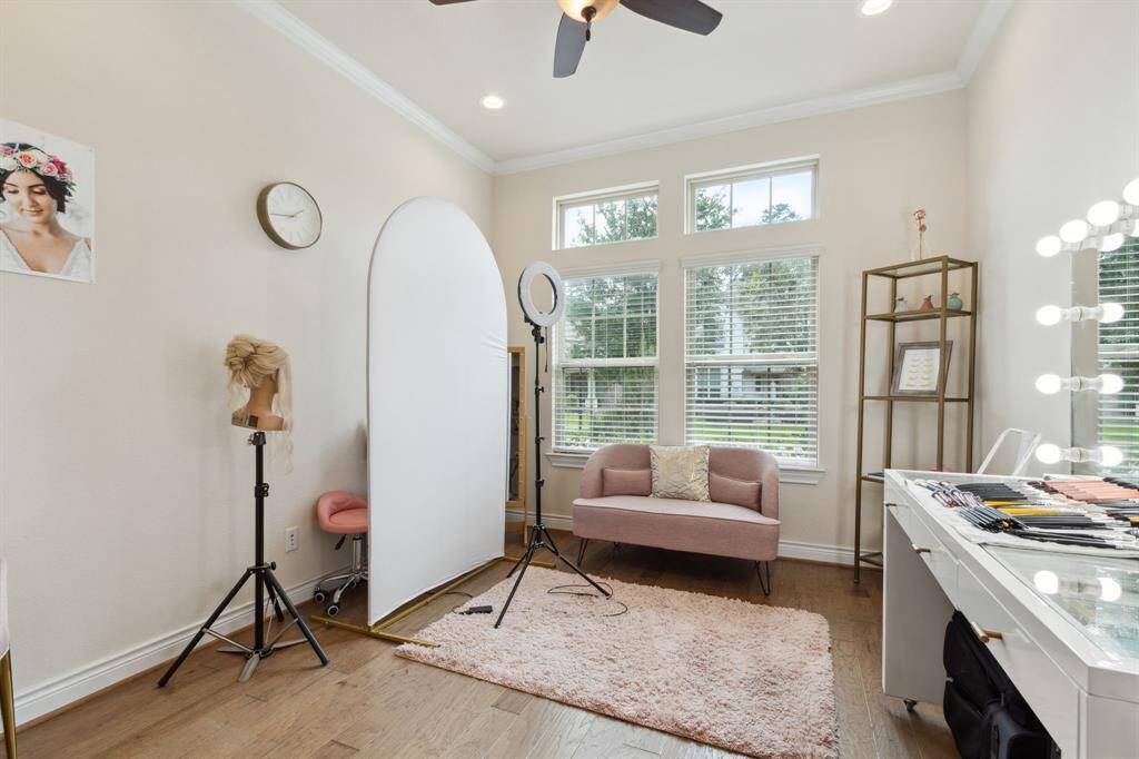 Dedicated office at the front of the home perfect for working from home or running a business.