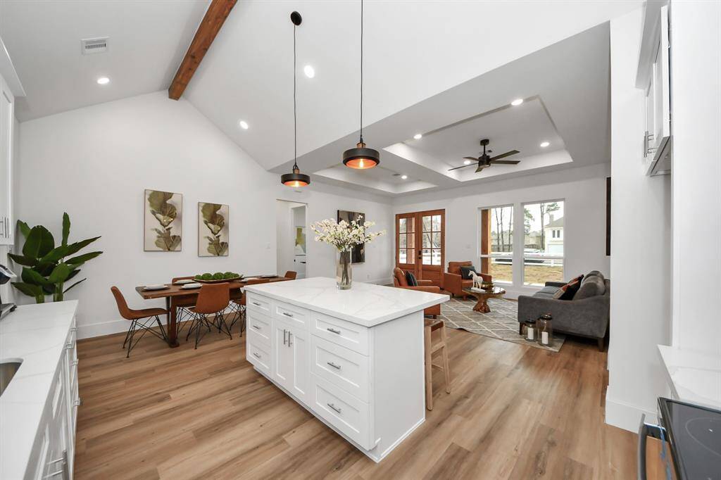 From the Kitchen to front  Entrance