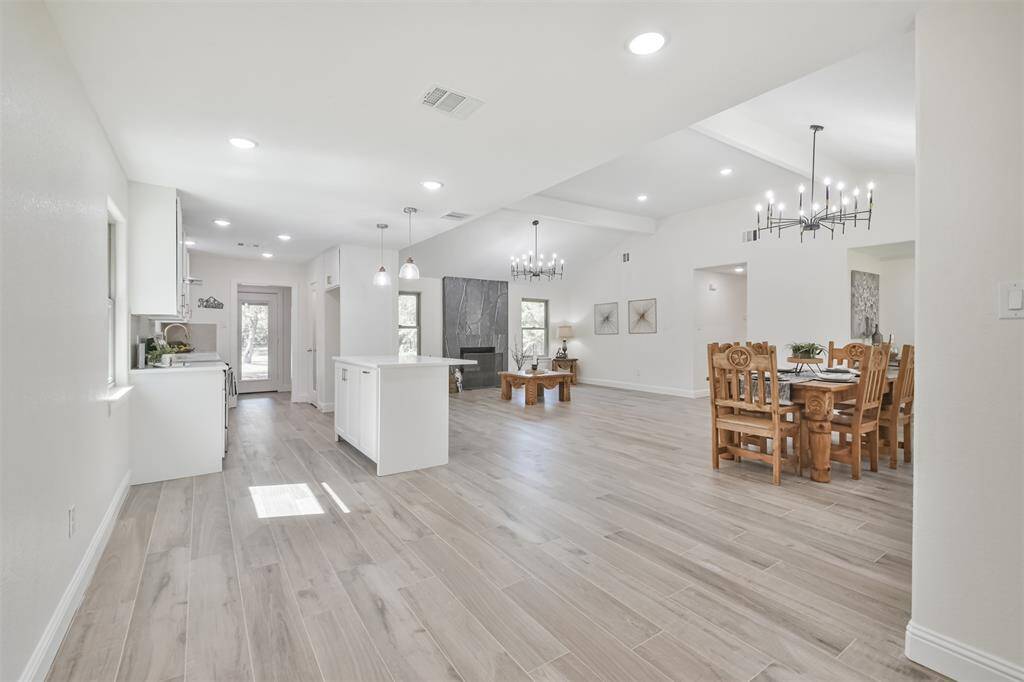 Flex space next to the kitchen could be Office, play area or secondary dining area--lots of potential!