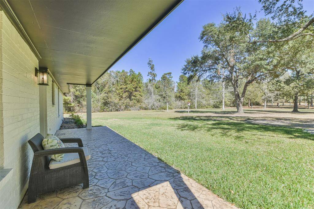 View from front porch.