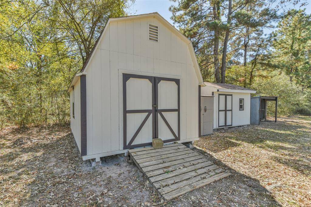 Storage sheds were also updated and provide extra space.