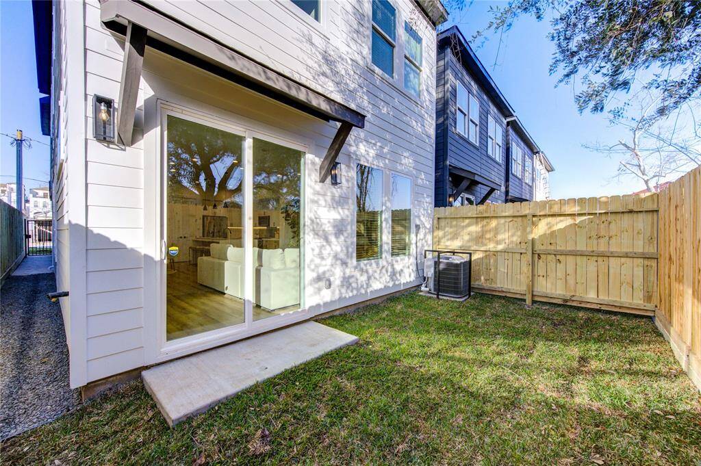 Fully fenced in private backyard. No HOA or HOA fee.