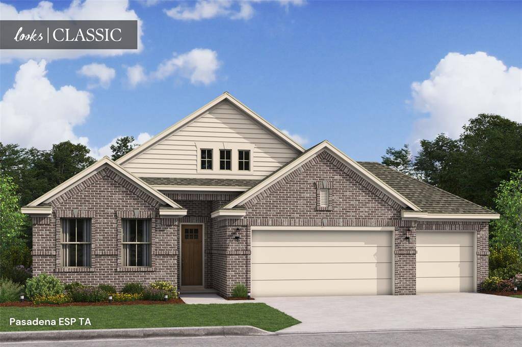 Charming Pasadena ESP home design with elevation TA built by K. Hovnanian Homes in beautiful Cane Crossing.