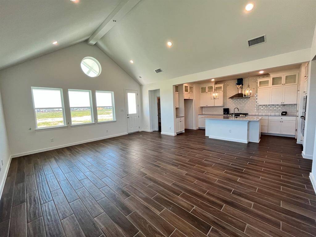 Bright open floor plan