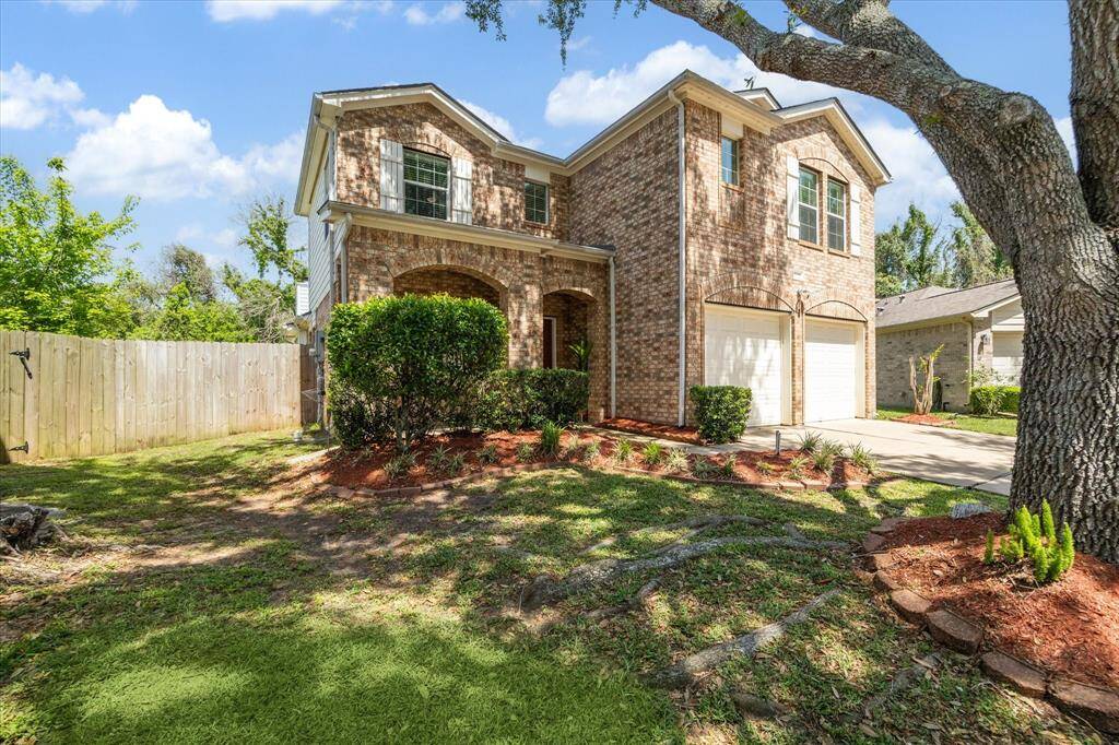 Beautiful curb appeal. This home comes with a Govee permanet outdoor lighting around the front of the house, customized with app.